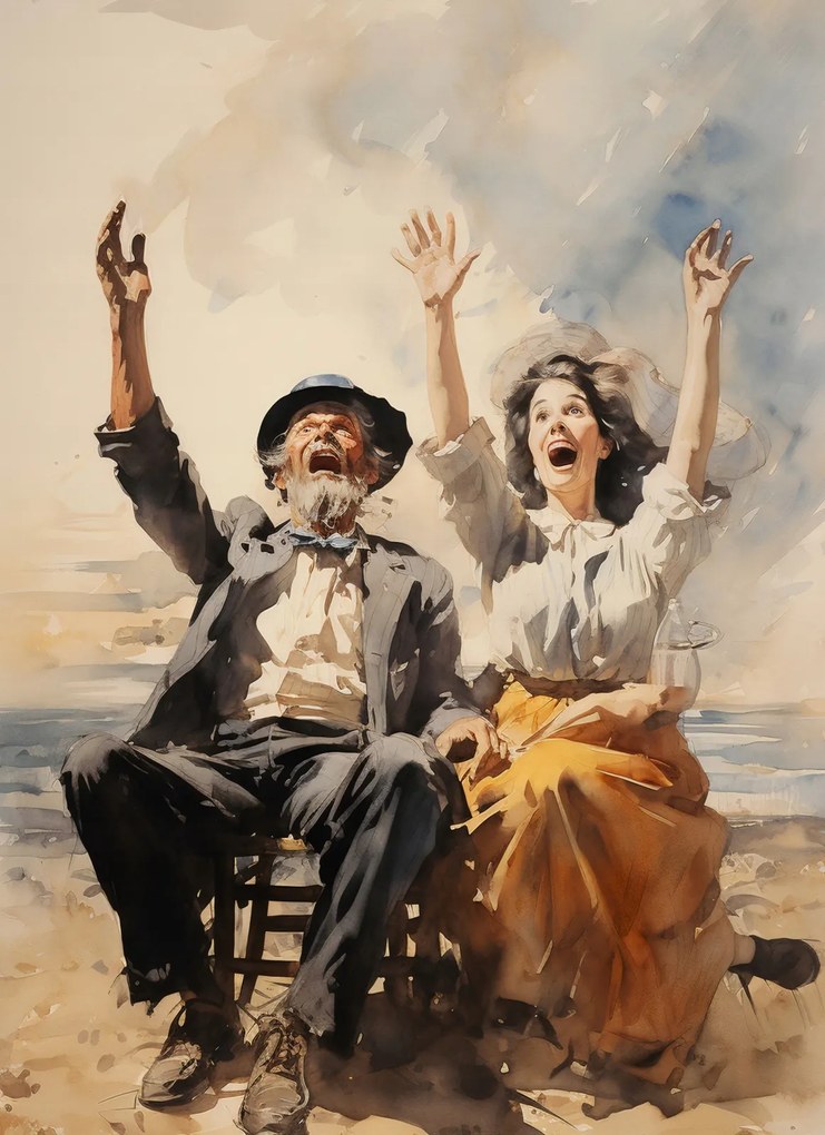 Poszter 40x55cm Az öröm pillanatai