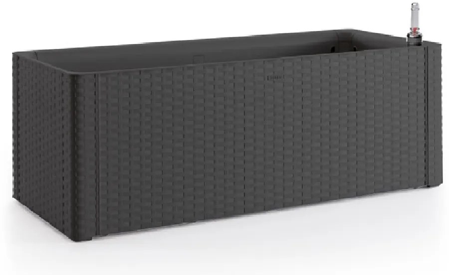 STEFANPLAST Öntöződoboz Natural Deluxe 90 l, antracit