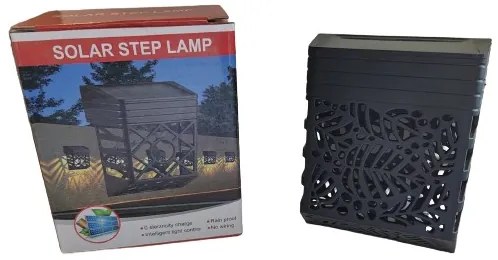 5 darab Napelemes Design Fali Led Lámpa (ciráda szórt fény)