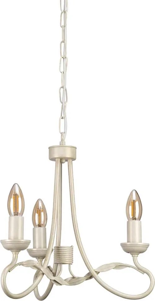ELSTEAD OV3-IVORY-GOLD OLIVIA Provence Csillár Fehér, Ekrü, Arany E14 IP20
