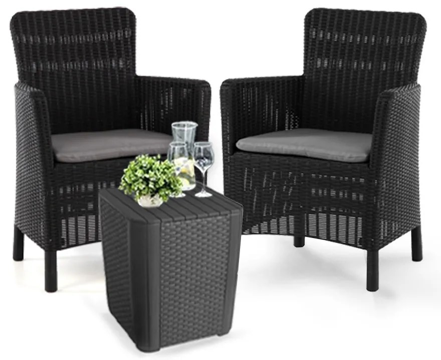 Trenzon Balkony kerti bútor garnitúra luzon asztallal