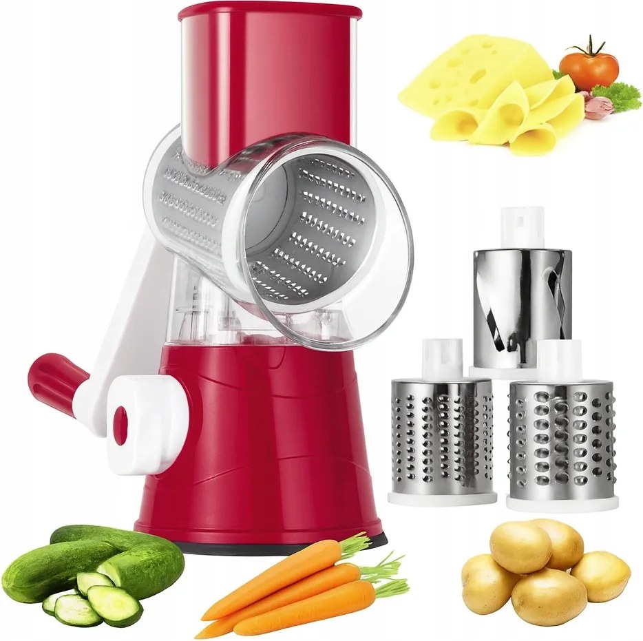 Burgonya reszelő gép sajt zöldség káposzta 3x reszelő