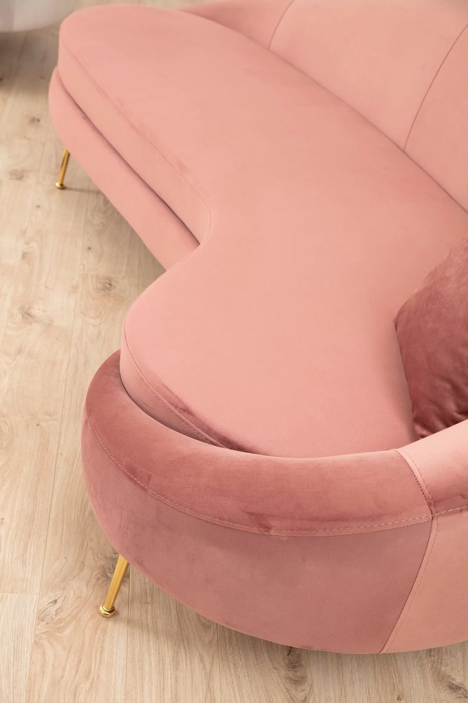 3 személyes kanapé Eses Jobbos - Pink