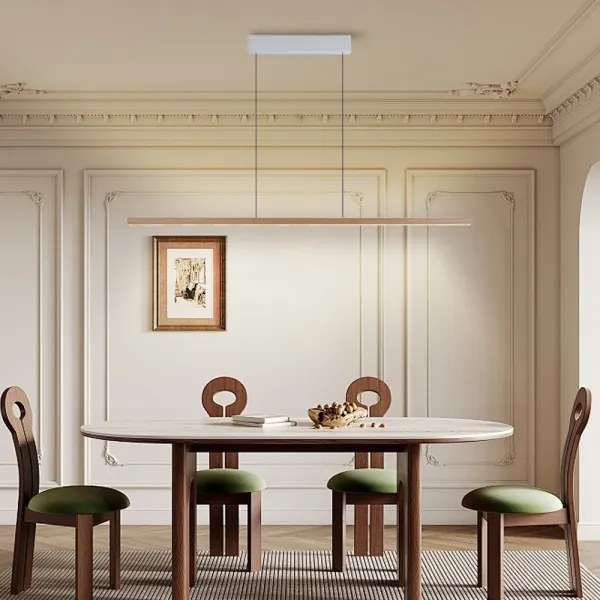 Immax NEO 07310L-LED dimmelhető kábeles csillár érzékelővel MADEIRA 37W/230V 157 cm kőris