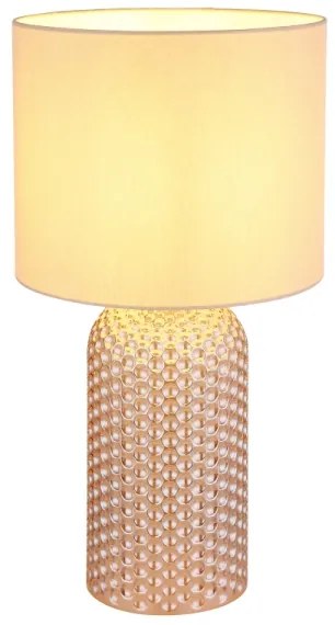 Globo 21735CH - Asztali lámpa SOFIA 1xE27/60W/230V bézs