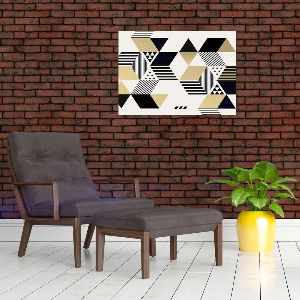 Kép - Geometriai formák N⁰1 (70x50 cm)