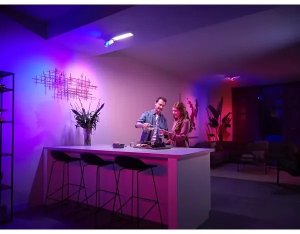 Philips-LED RGBW Dimmelhető spotlámpa Hue CENTRIS 2xGU10/4,2W+ LED/11W