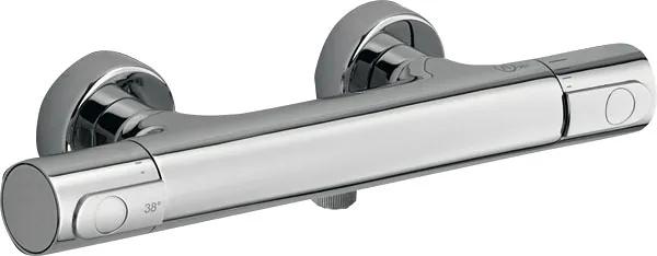SAPHO GLAM zuhany termosztatikus csaptelep, zuhanyszett nélkül, króm GL62155