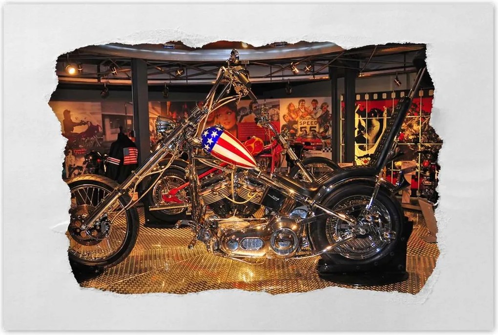 Poszterek 90x60 Chopper Easy Rider Motor