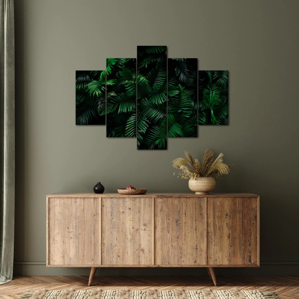 Kép - trópusi páfrány (150x105 cm)