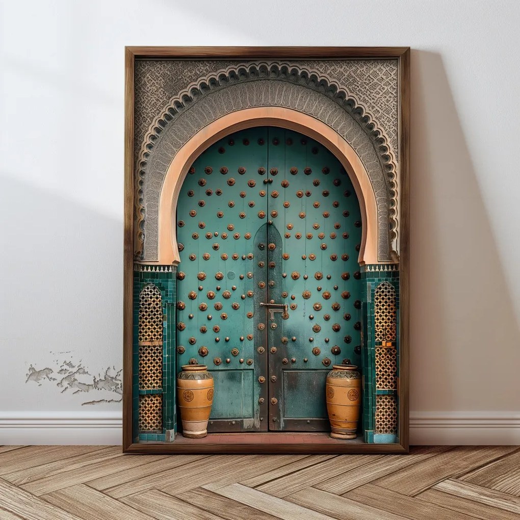 GE128-L keretezett MDF falikép, 35 x 47 cm