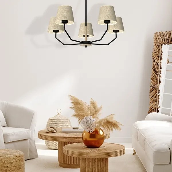 Csillár ETNA 5xE27/60W/230V