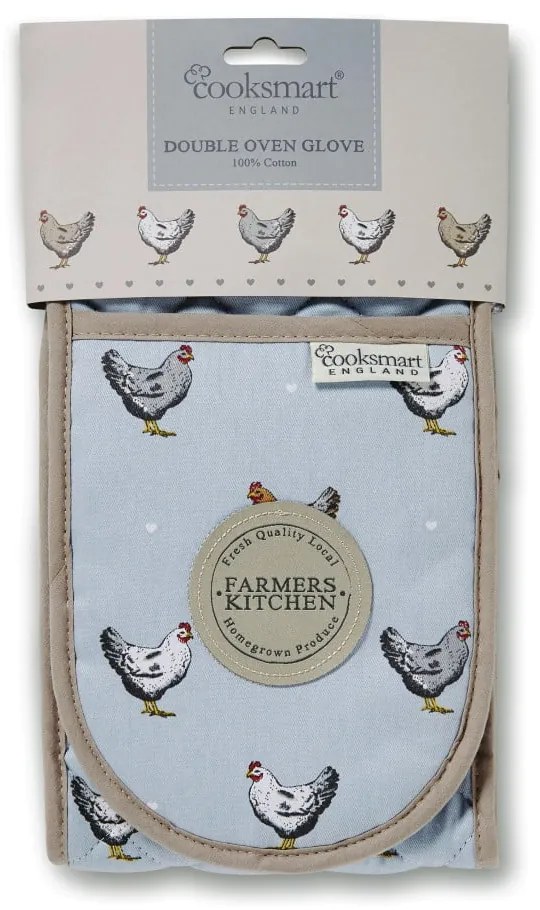 Farmers Kitchen dupla pamut konyhai edényfogó - Cooksmart ®