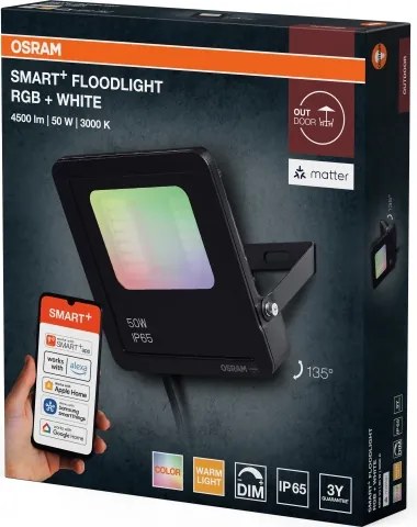 Osram - LED RGBW Dimmelhető reflektor SMART+ FLOODLIGHT LED/50W/230V IP65 Wi-Fi
