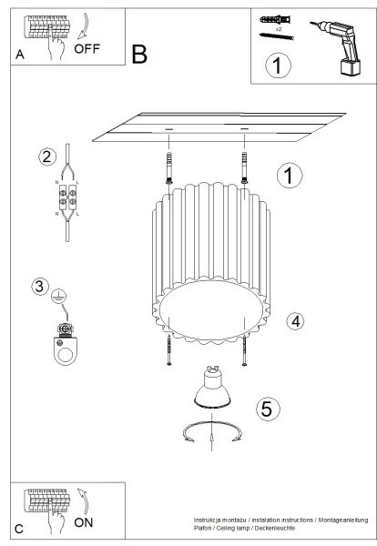 Sollux SL.1804 - AURA spotlámpa 1xGU10/10W/230V 10 cm barna