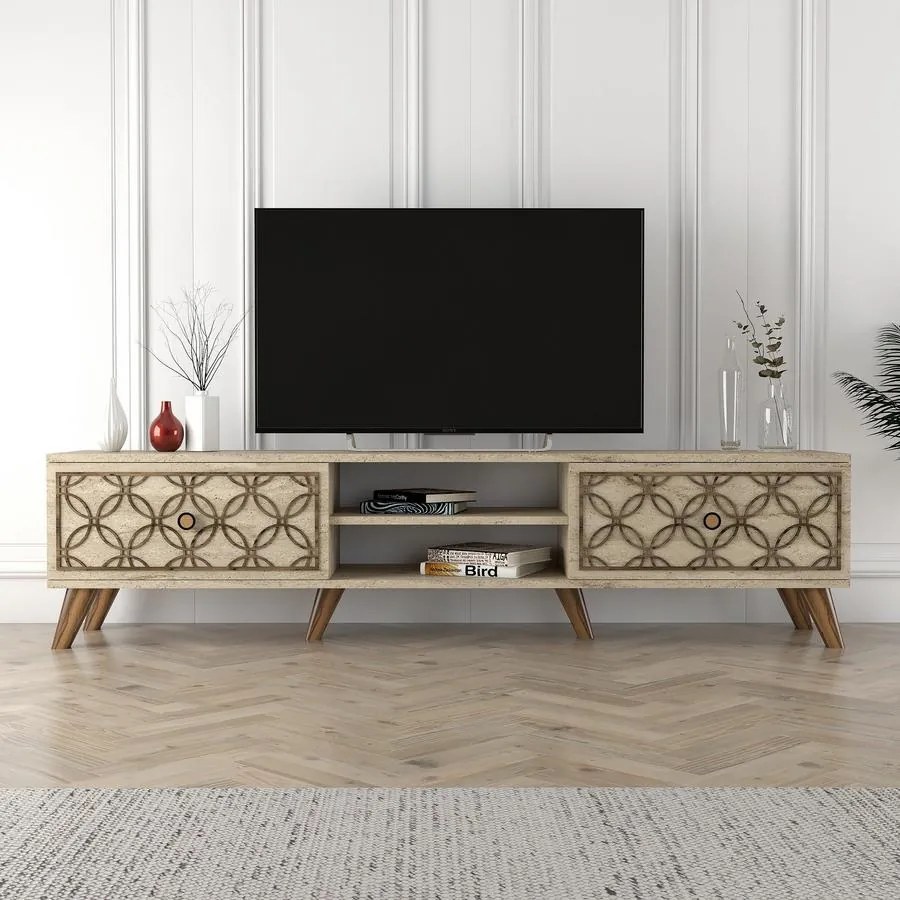 TV szekrény Class - Travertine