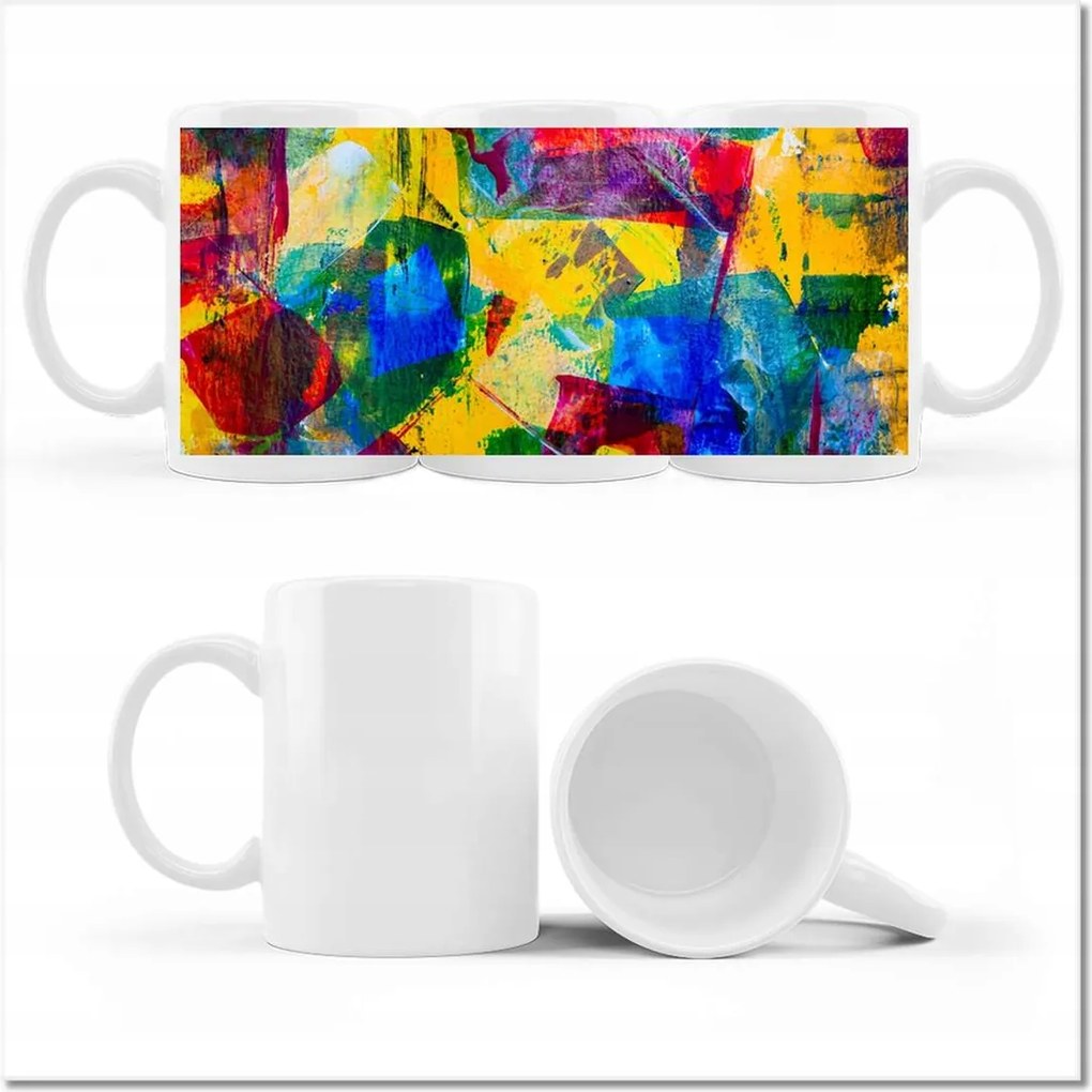 Fotó bögre Absztrakt Vanda