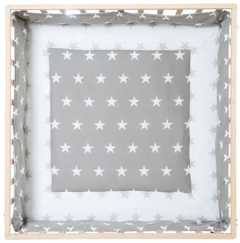 Natúr színű járóka 100x100 cm – Roba