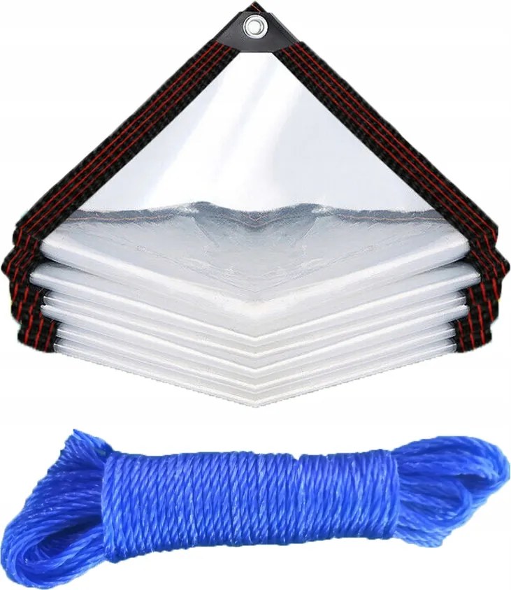 Átlátszó Vasalt Kerti Ponyva autó terasz pavilon 3x3m