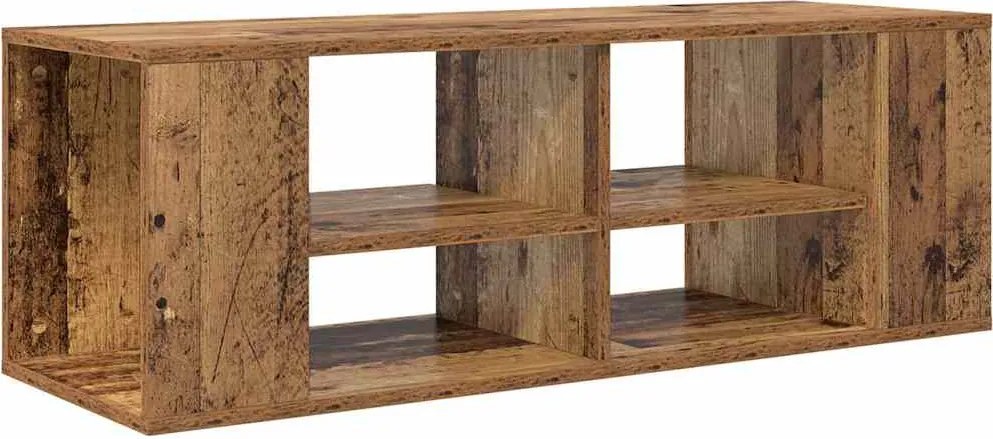 vidaXL TV szekrény garnitúra Öreg fa 102 x 35 x 35 cm Faanyag