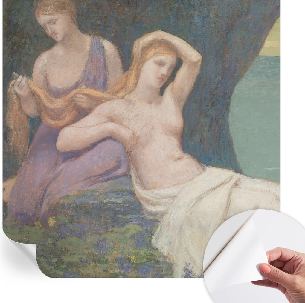 Öntapadós Dekoratív Fotótapéta Hálószobába Tengerparti jelenet 250x250 cm