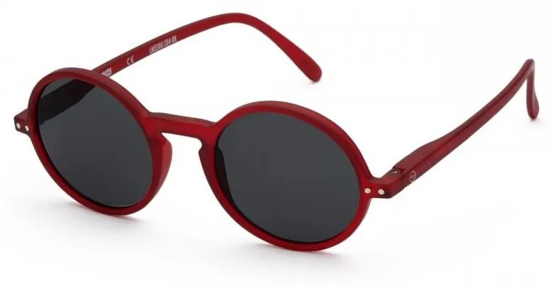 IZIPIZI KEREK G napszemüveg, piros, szürke lencse