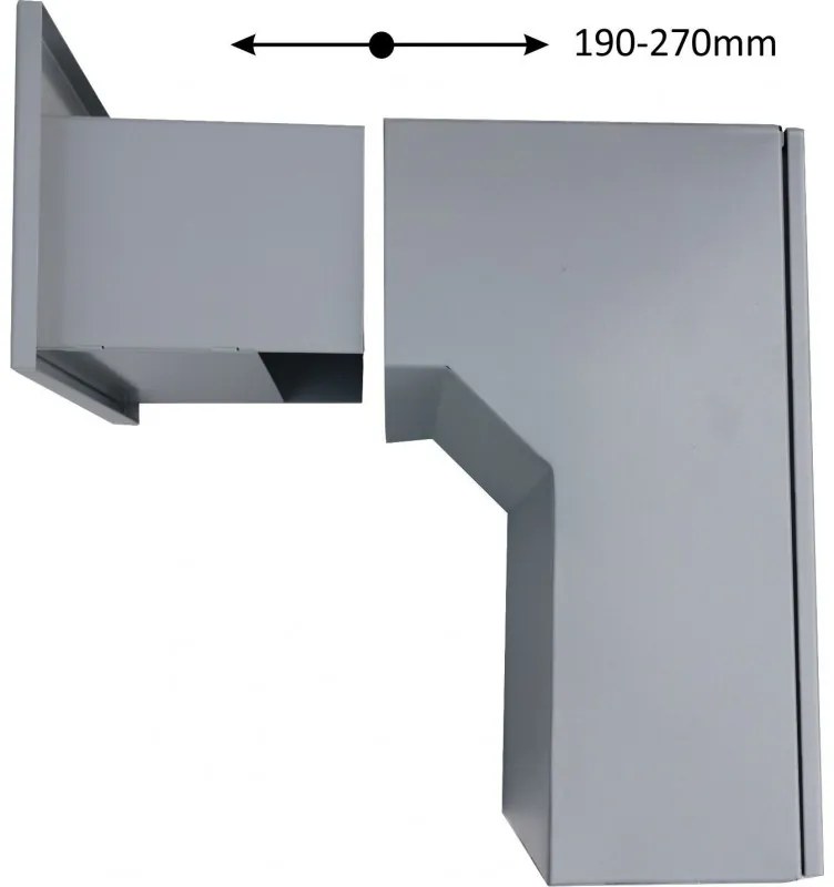 S9 beépíthető postaláda rozsdamentes