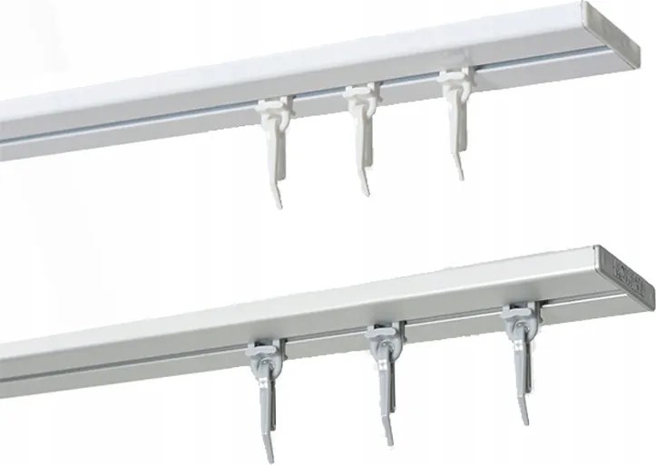 Függönykarnis Mennyezeti Sín I-vágányú Alumínium 150cm