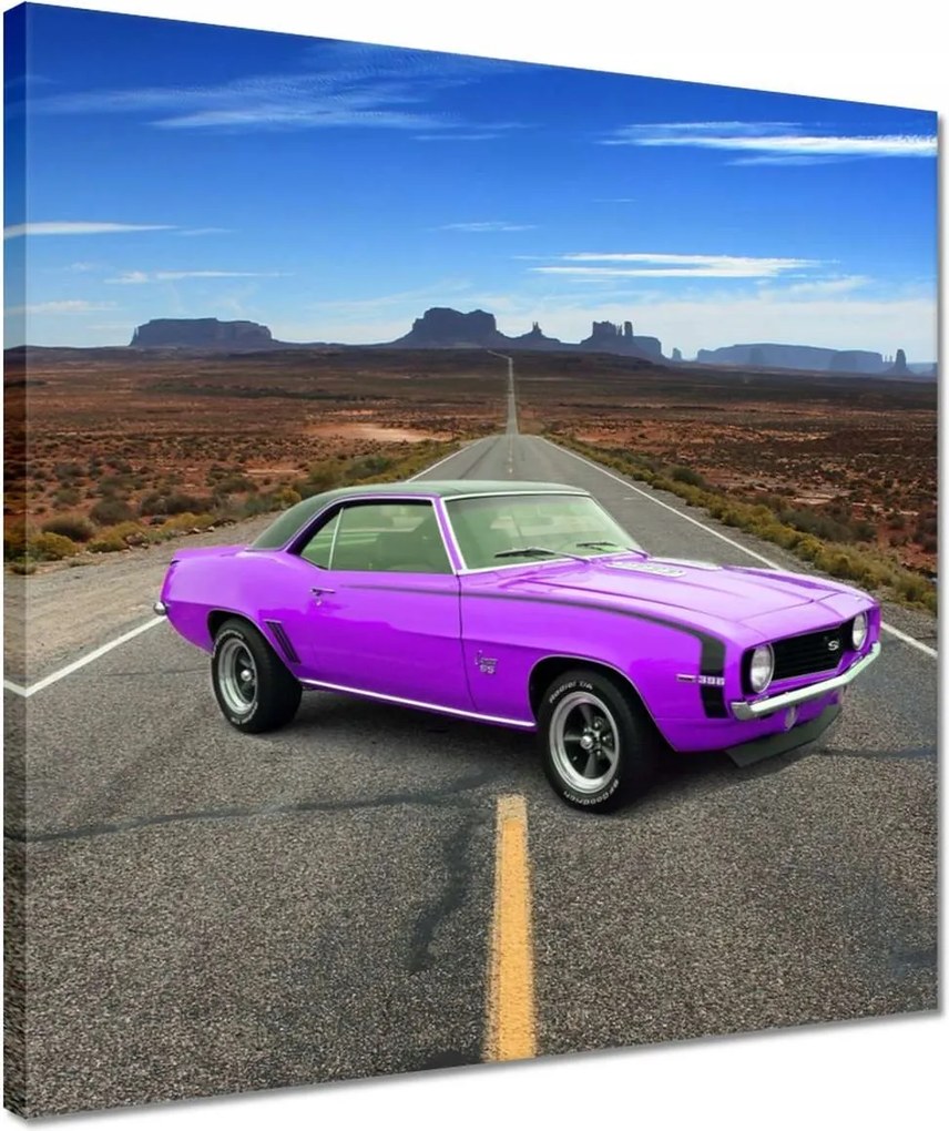 Vászonkép 40x40 Lila Chevrolet Ss