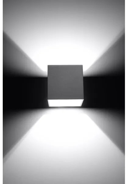 Sollux SL.0058 - Fali lámpa QUAD 1 1xG9/8W/230V szürke