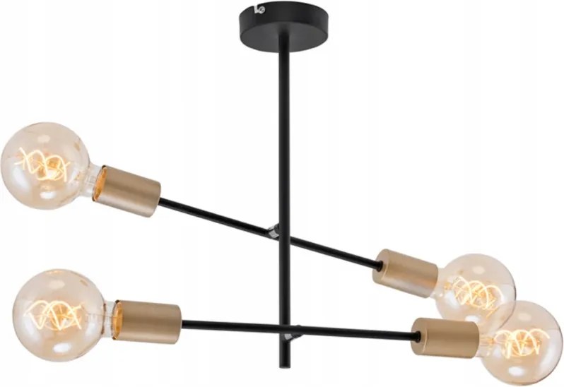 Nature mennyezeti lámpa 4xE27 60W Briloner 2856-045