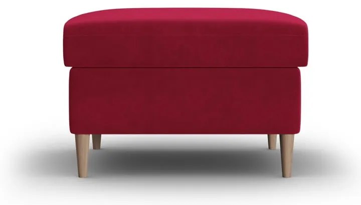 Piros bársony lábtartó Kyoto – Cosmopolitan Design