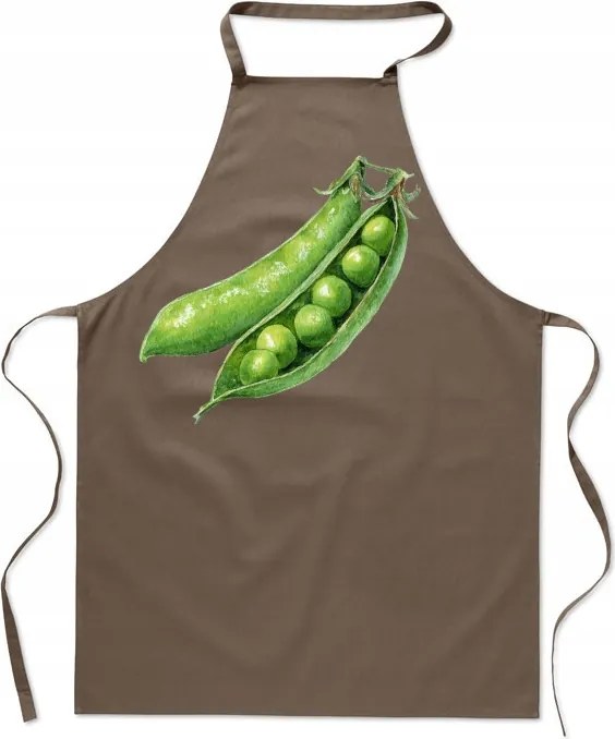 Konyhai kötény Borsó Zöld Édes Zöldség Nyomtatás Szakács