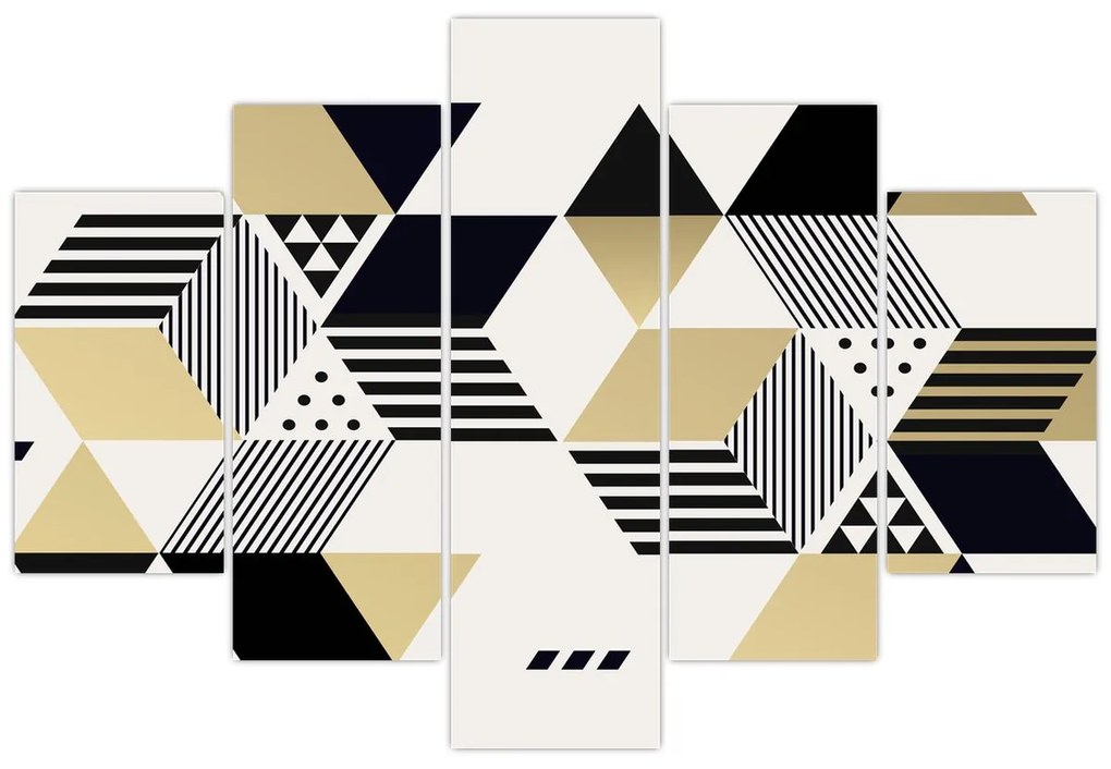 Kép - Geometriai formák N⁰1 (150x105 cm)
