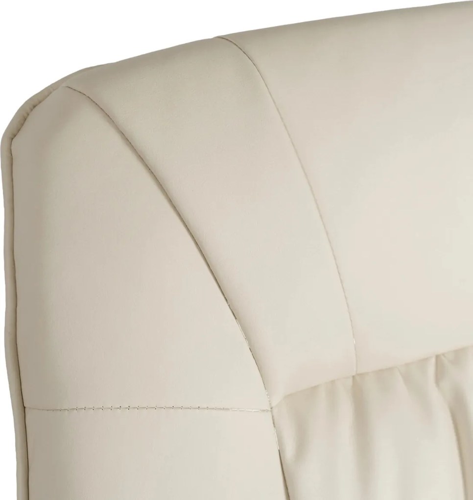 Forgó masszázsfotel fűtéssel bézs műbőr – WEST