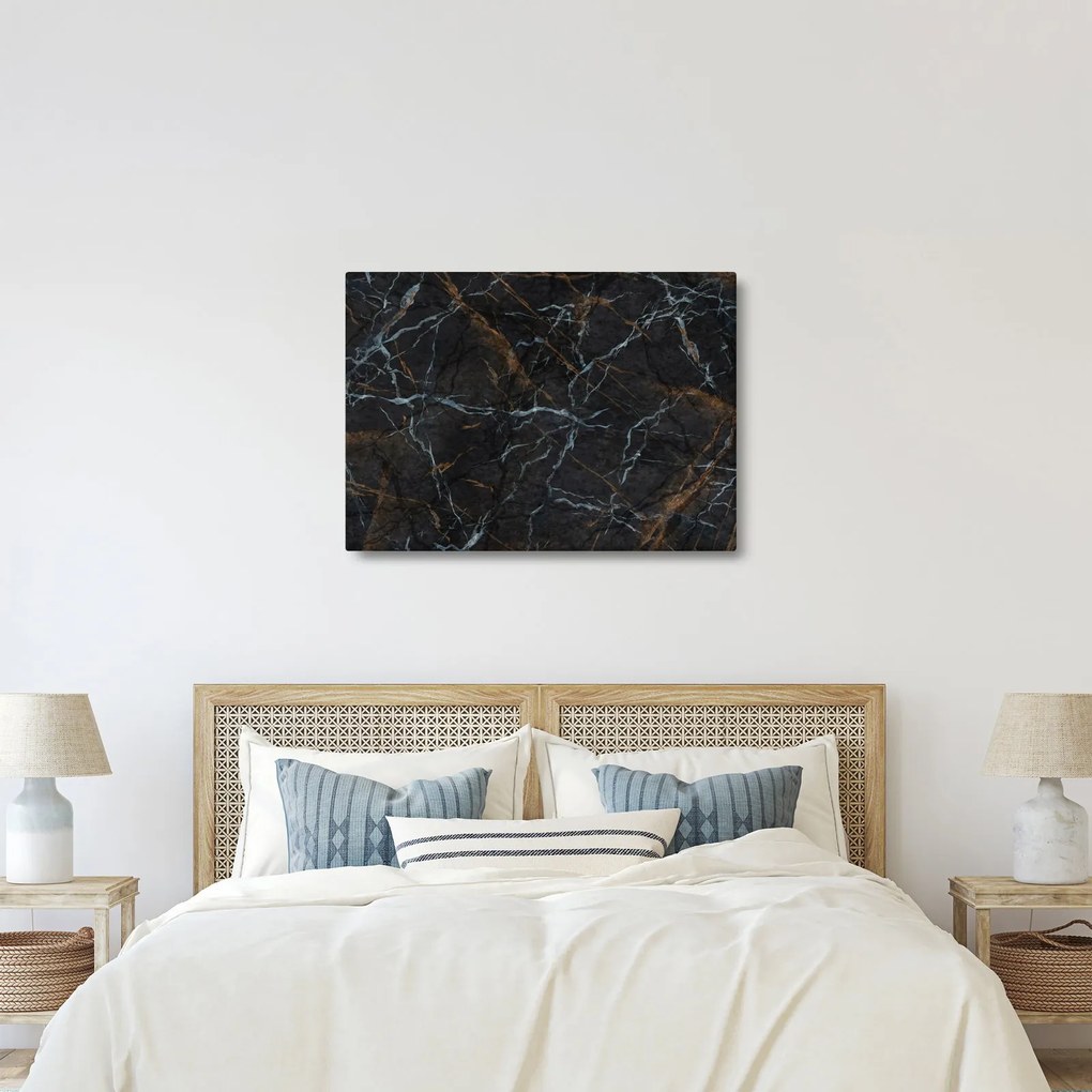 Kép - Fekete márvány (70x50 cm)