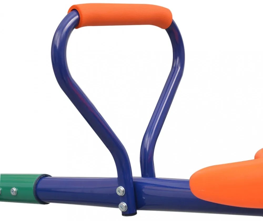 360 fokban forgó narancssárga mérleghinta