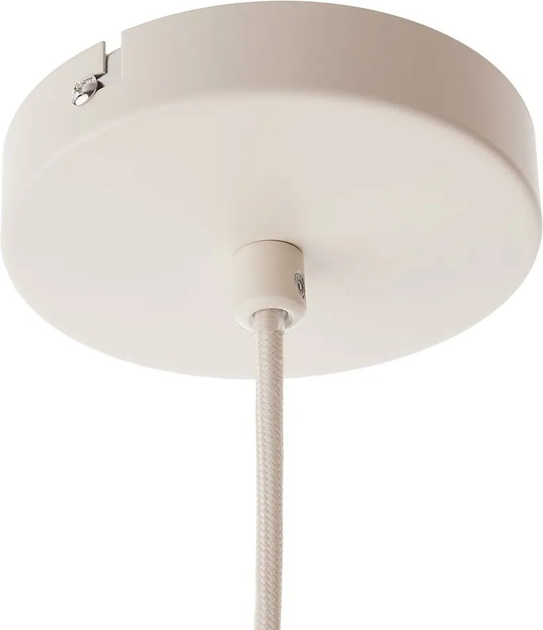 AMAL függőlámpa, bézs Ø50cm