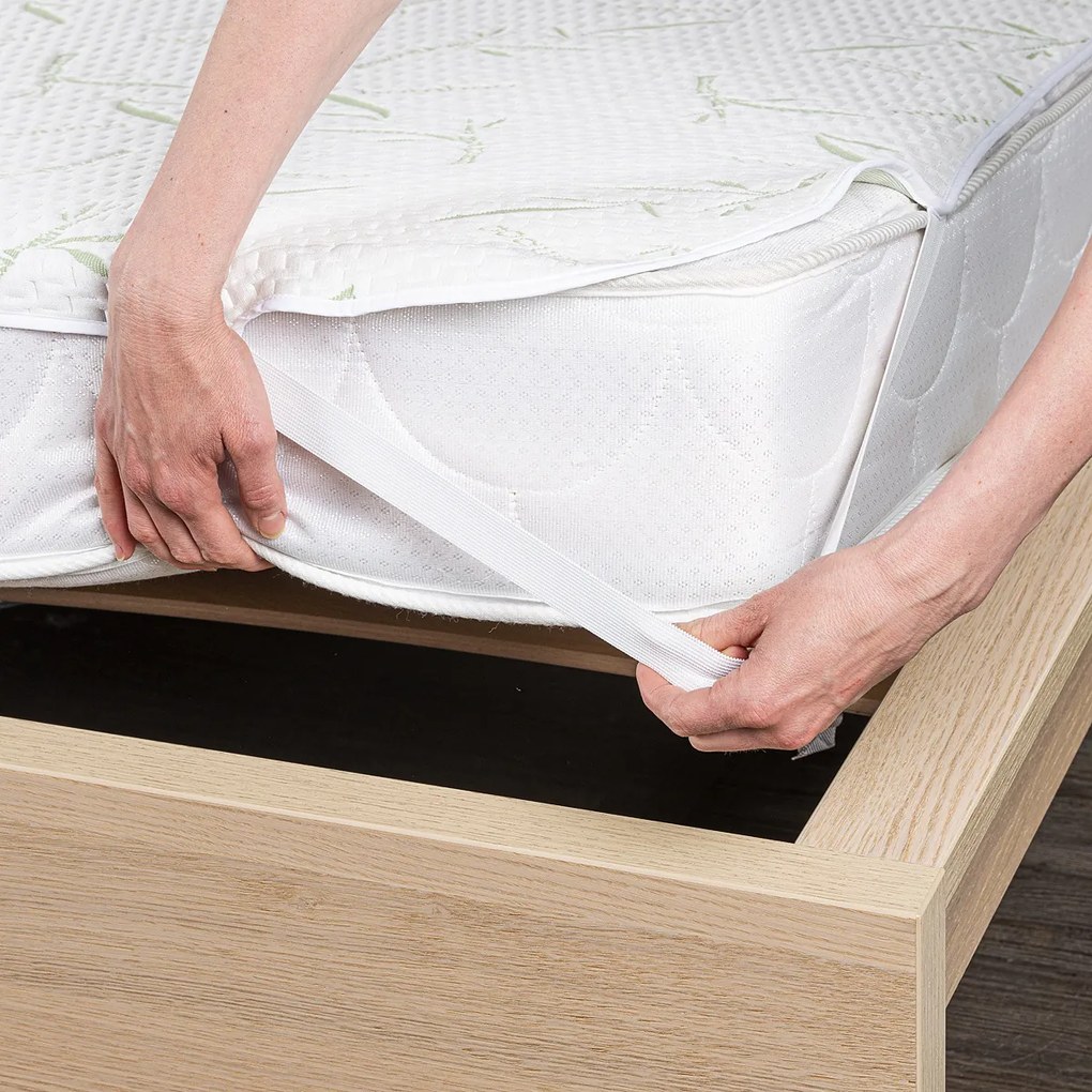 4Home Bamboo gumifüles matracvédő, 200 x 200 cm