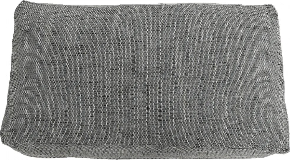 Ülőgarnitúra, műbőr fehér/szövet szürke melír, TONIKS