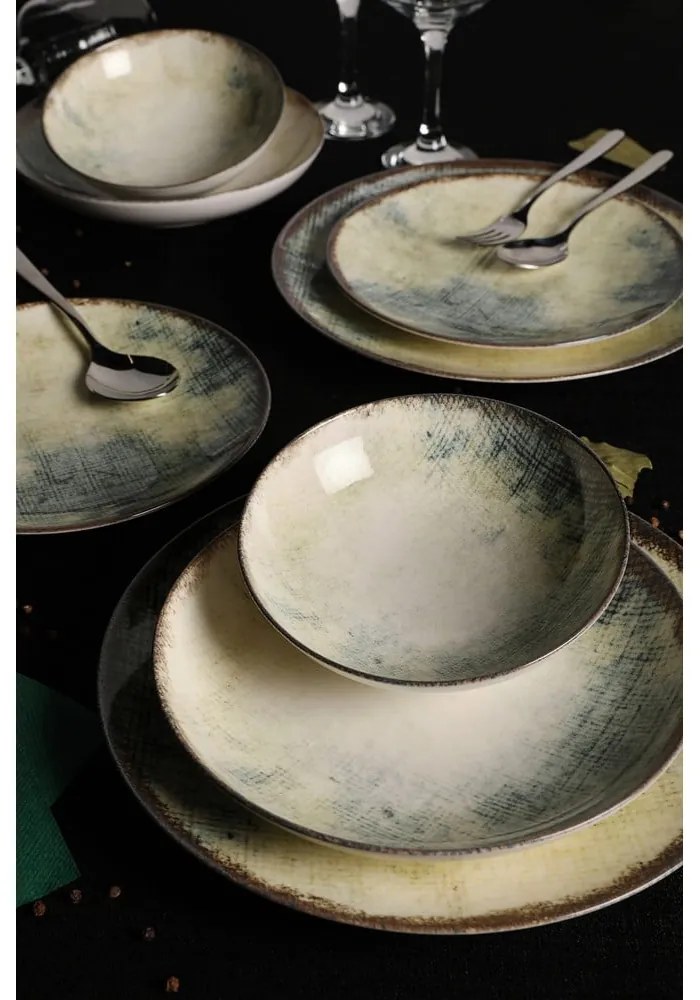 Denim 24 db-os porcelán étkészlet - Güral Porselen