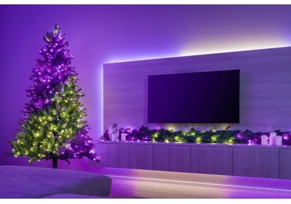 Twinkly TG70P4425P01 - LED RGBW karácsonyfa TREE 435xLED 2,1 m Wi-Fi