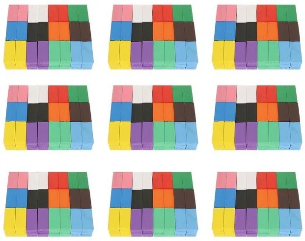 Wooden dominoes 1080 pcs