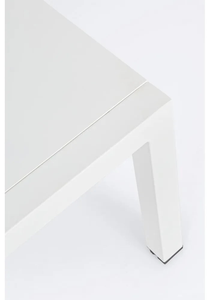 Fehér alumínium négyszemélyes kerti lounge szett Harley – Bizzotto