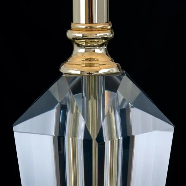 Orion LA 4-1201 - Kristály asztali lámpa VERONIQUE 1xE27/60W/230V krémes/átlátszó