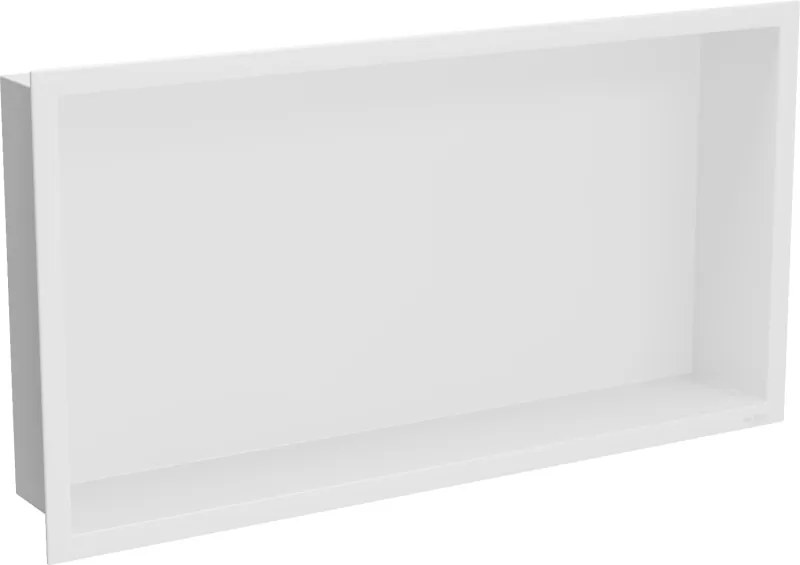 Mexen X-Wall-R fülkés polc peremmel 60 x 30 cm, fehér - 1920603010