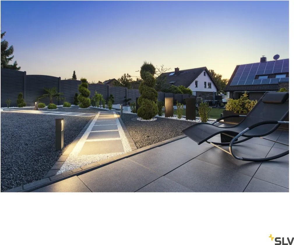 SLV 1004749 ESKINA Modern Kültéri Állólámpa Antracit LED IP65