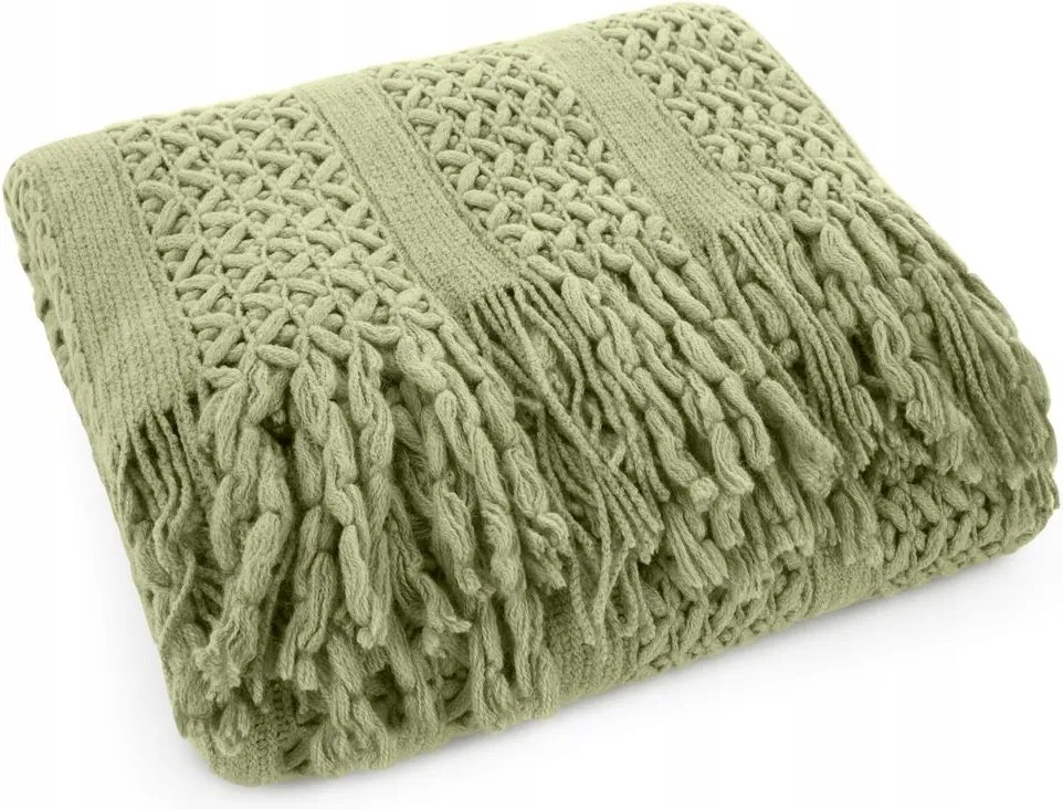 Ágytakaró AKRYL-1 130x170 Eurofirany világoszöld