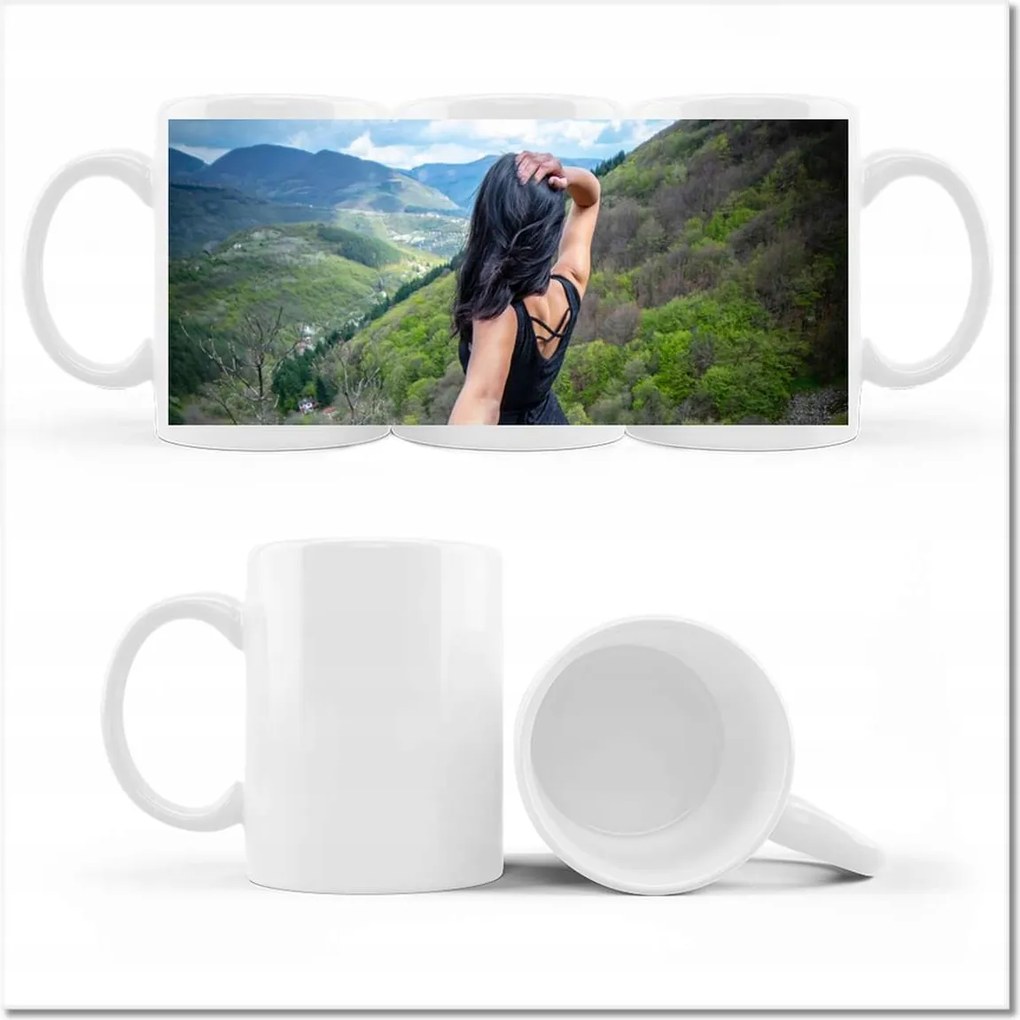 Bögre fényképpel Csinos nők Csajok Nagymamák