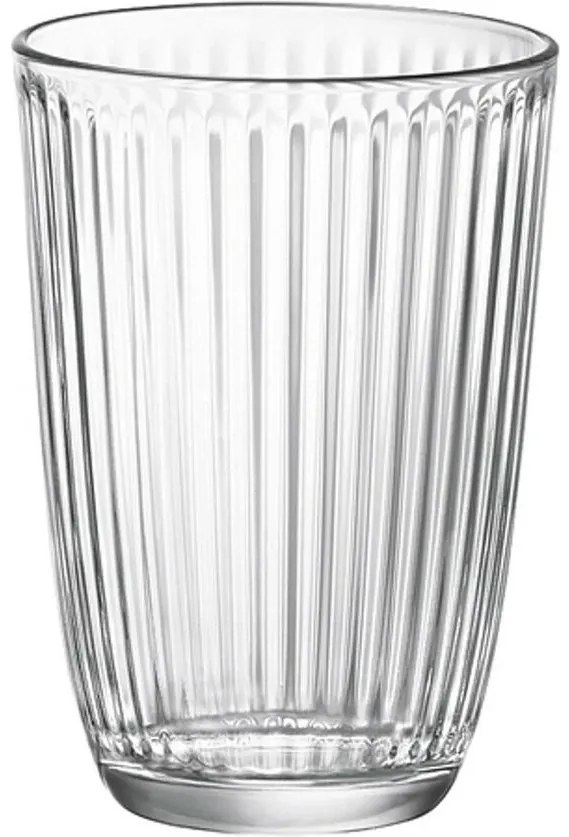 Bormioli Rocco Line 6 db-os hosszú italos pohárkészlet, 390 ml, 390 ml